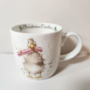 Royal Worcester Wrendale Designs‎ Christmas Cracker Duck Mug Fine Bone China